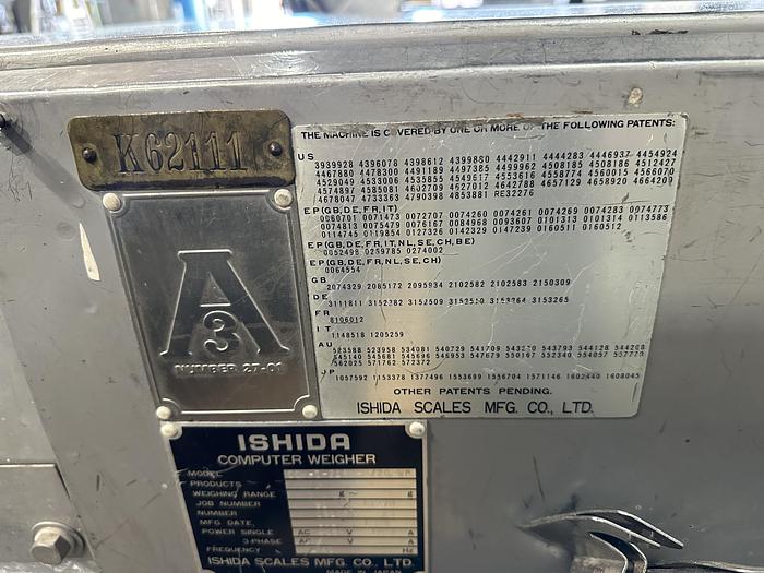 Used Ishida Multi-Head Scales