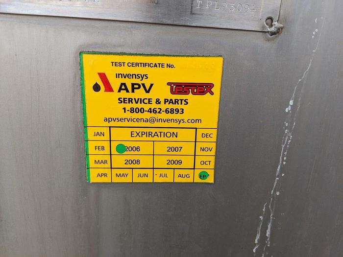 Used Cherry Burrell Thermaflex Plate Heat Exchanger