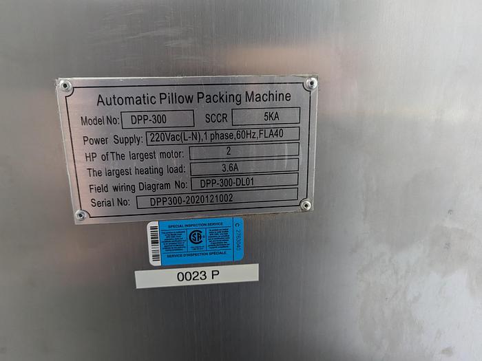 Used Servo Flow Wrapper