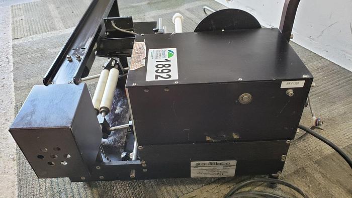 Used Auto Labe 550 Semi-Automatic Bottle Labeler with 280 Label Dispenser