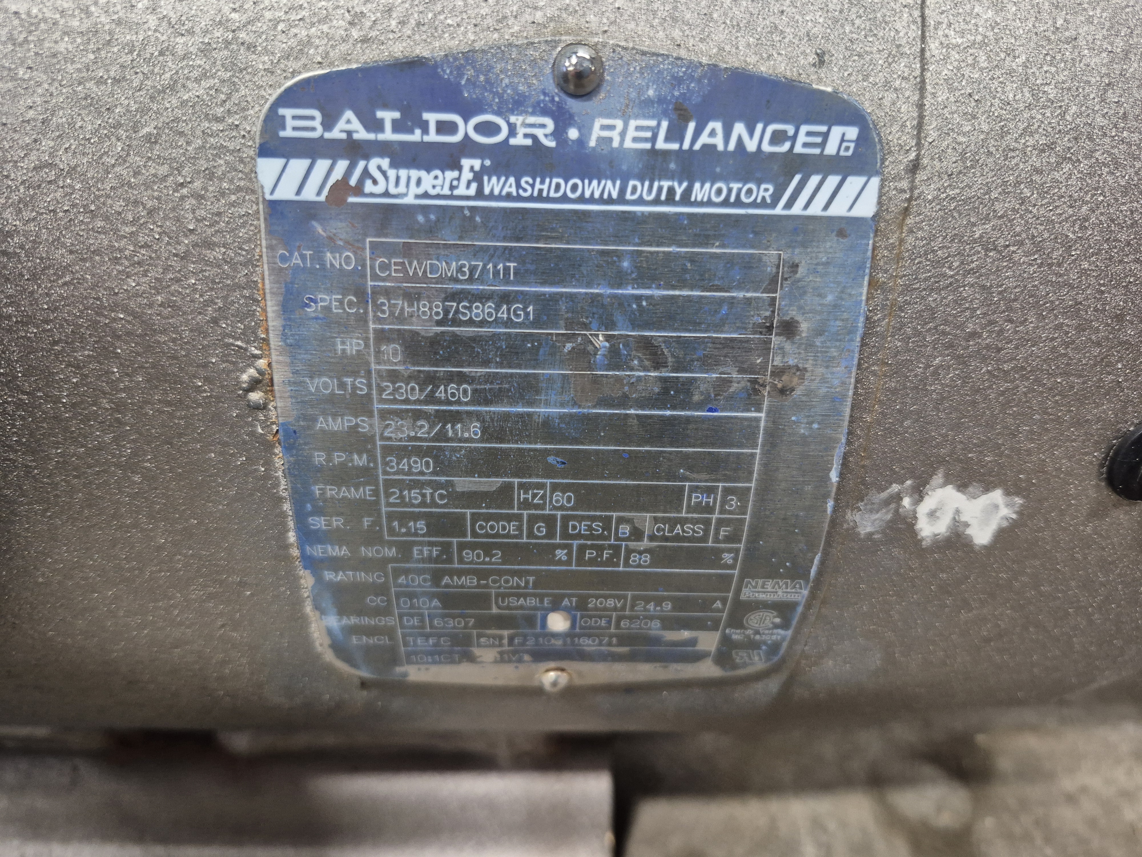 Used Fristam FPR3532-140 Centrifugal Pump