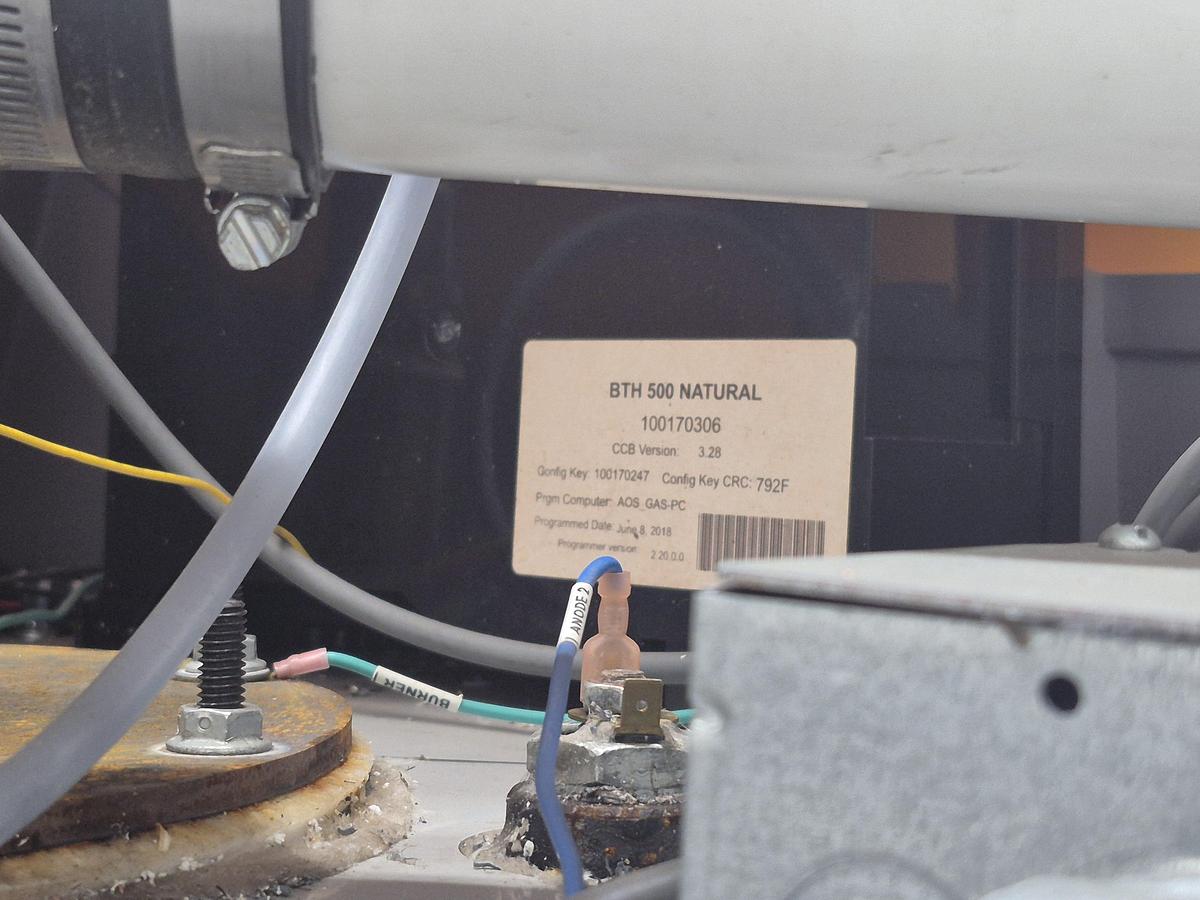 Used A.O. Smith Cyclone MXi Gas Water Heater