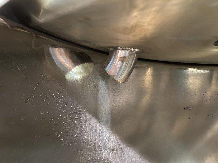 Used 100 Gallon Dish-Bottom Tank