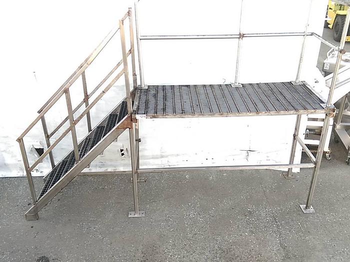 Used Stainless Steel Stair Platform
