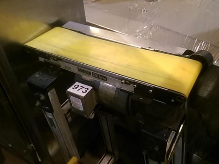 Used 6" Wide, 2' Long Conveyor Belt