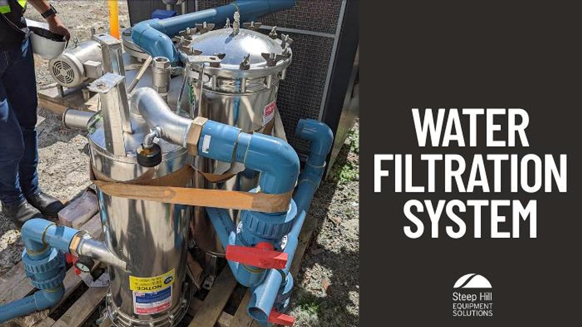 Used Water Filtration System