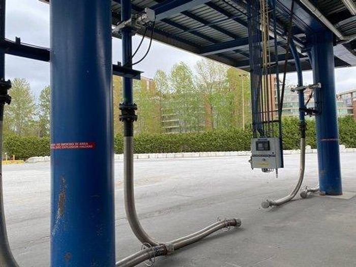 Used Grain Unloading Station