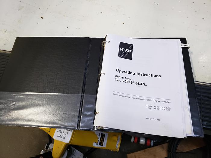 Used VC999 85.47i Shrink Tank