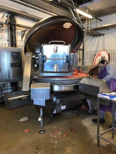 Used Laska K500 Bowl Cutter Vaccum & Cooking System