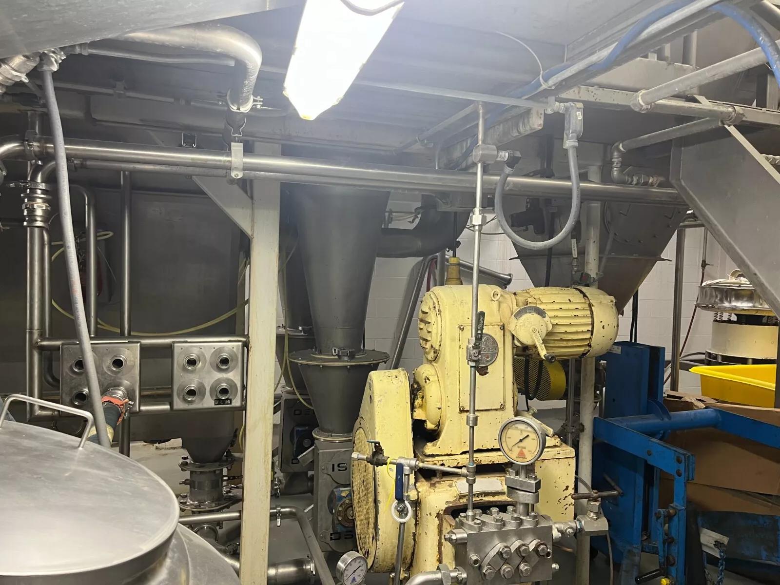 Used Stainless Steel Spray Dryer