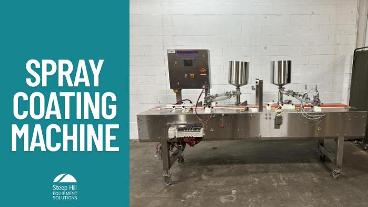 Used Unifiller Spray Coating Machine