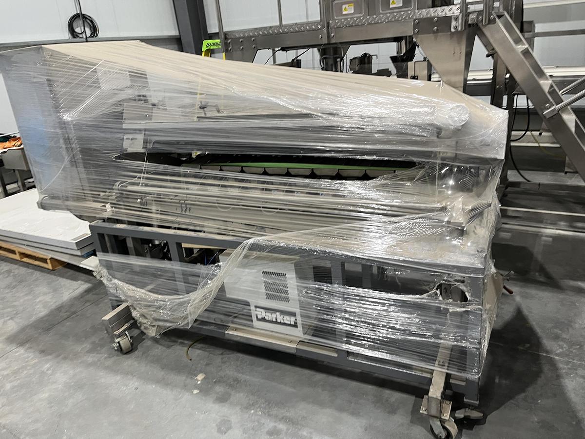 Used A&B 10-Lane Clamshell Filler