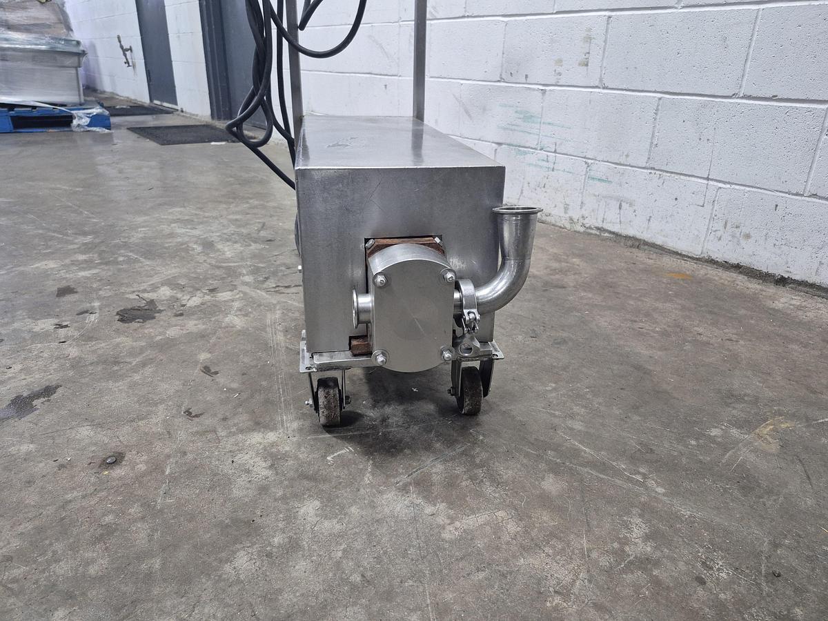 Used 1 HP SS PD Pump with Cart