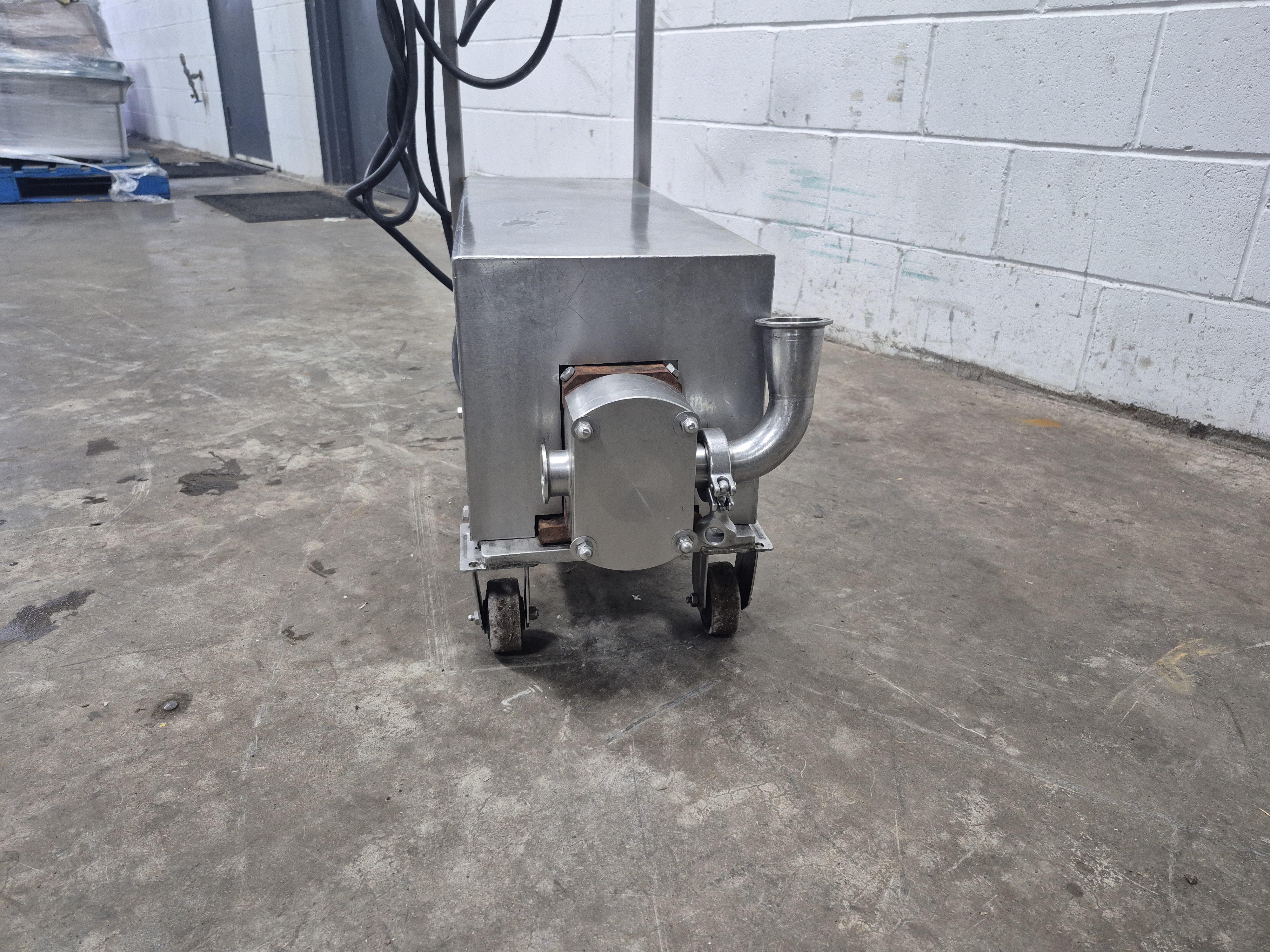 Used 1 HP SS PD Pump with Cart