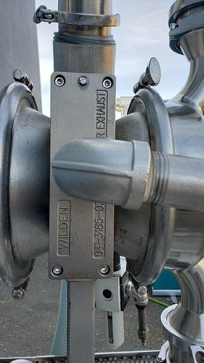Used Wilden Air-Operated Double-Diaphragm SS Pump