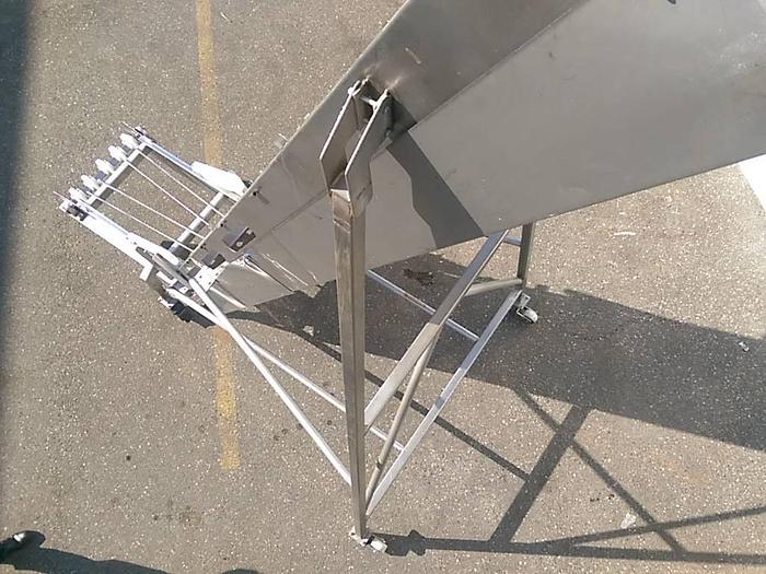 Used 15' High Incline Conveyor