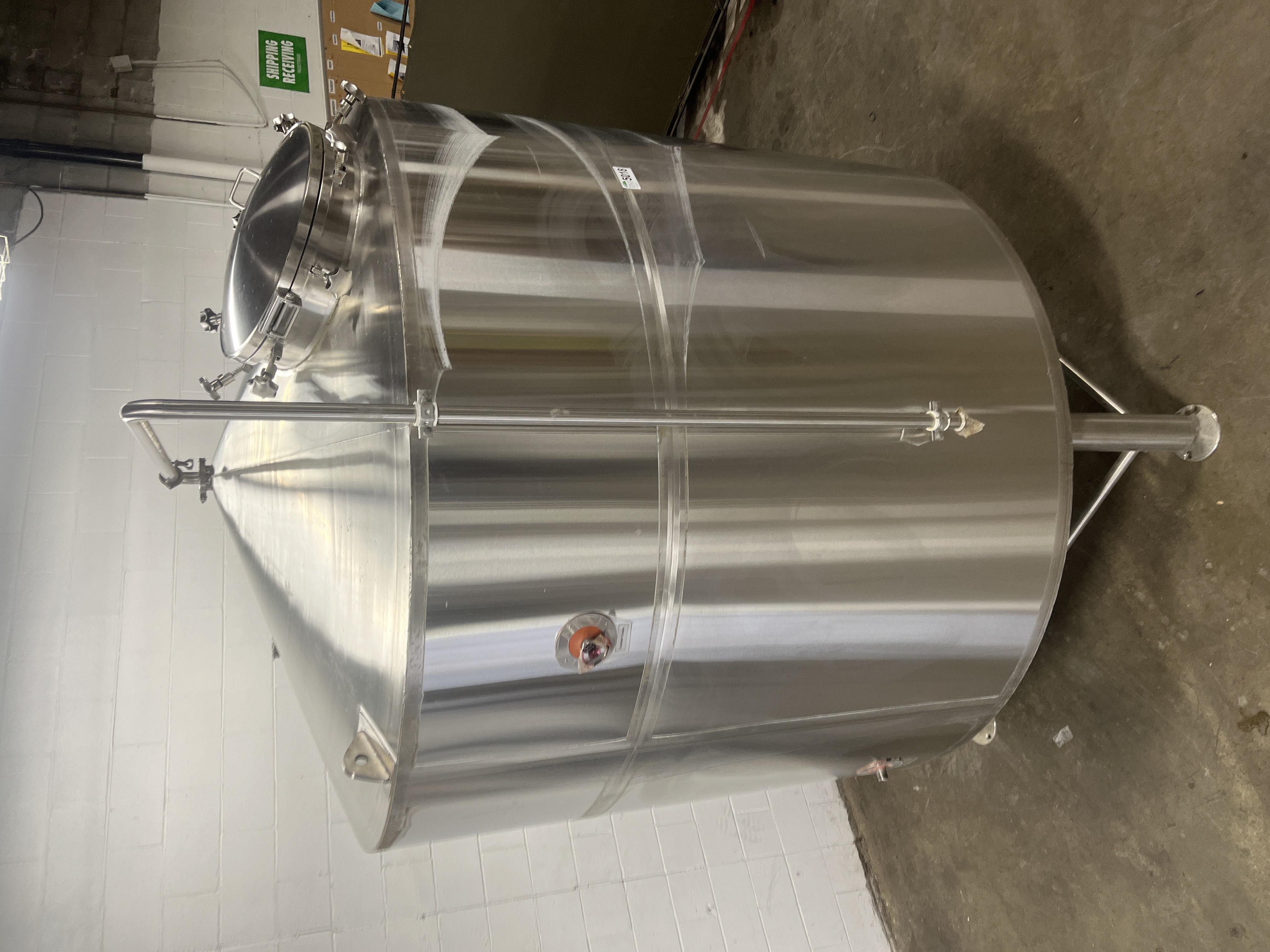 Used Sidmac 7000 Liter Jacketed Tank 
