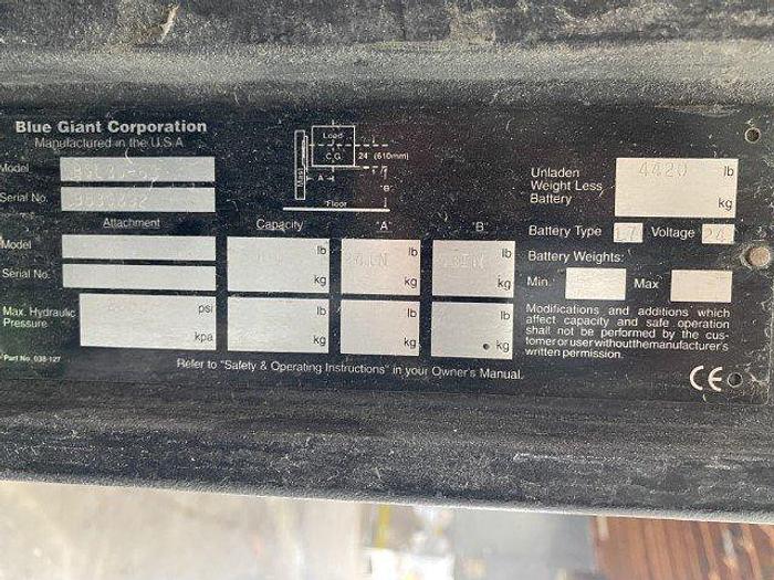 Used Blue Giant BGL30 Walkie Stacker