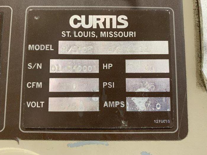 Used Curtis R/S40E Air Compressor