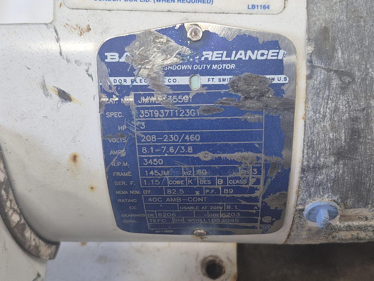 Used Waukesha Cherry-Burrell 200 Series Sanitary Centrifugal Pump