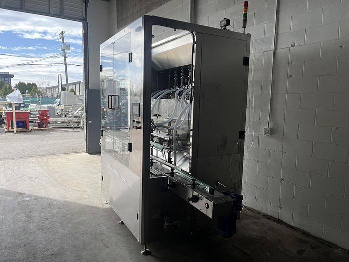 Used 6-Head Bottle Filler