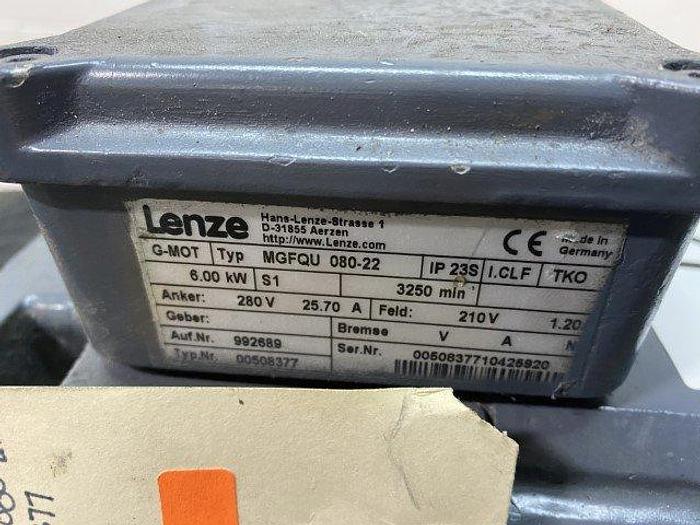 Used Lenze MGFQU 8 Hp DC Motor