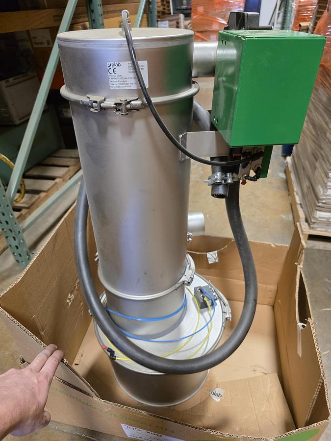 Used Piab piFLOW Vacuum Conveyor