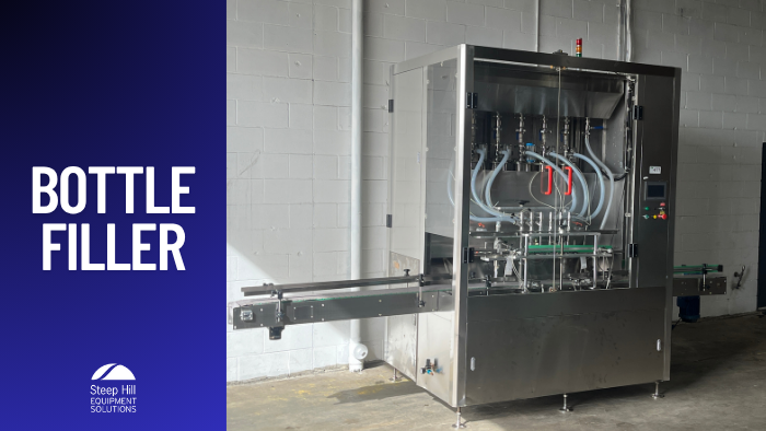 Used 6-Head Bottle Filler