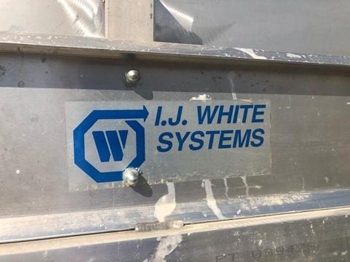 Used I.J. White 20'L x 3'W Wire Conveyor