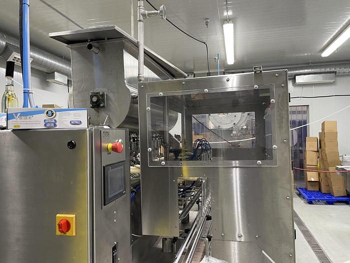 Used Acasi 8-Head Piston Filler & Inline Capper