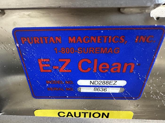 Used Puritan Magnetics E-Z Clean Magnet Trap