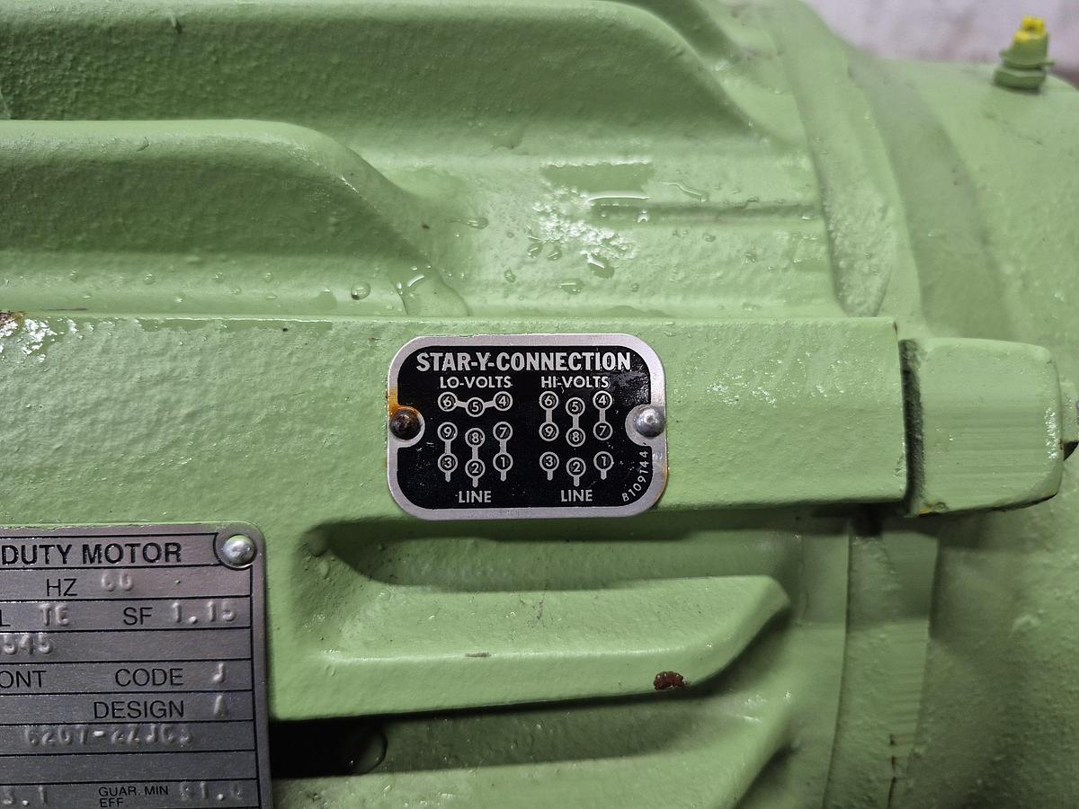 Used U.S. Electrical Motors Premium Efficient Hostile Duty Motor