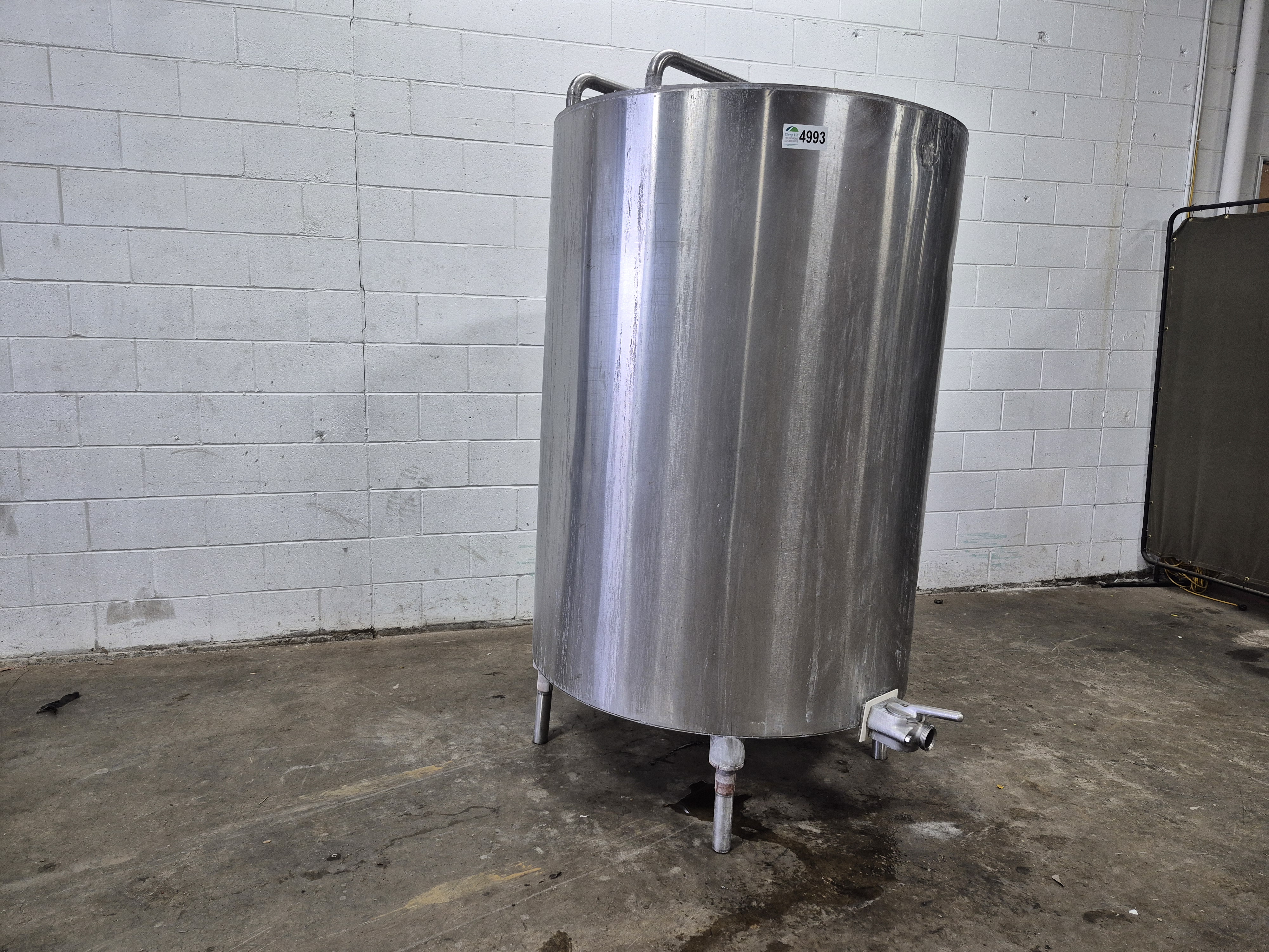 Used SS 300 Gallon Double Wall Tank