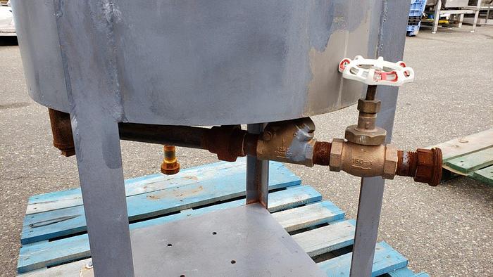 Used Fulton 60 BHP Gas-Fired Steam Boiler