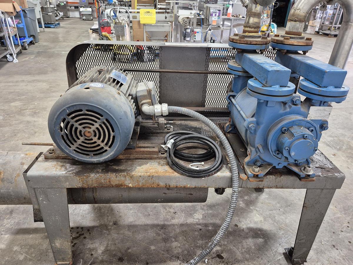 Used Premier Fluid Systems Liquid Ring Vacuum Pump