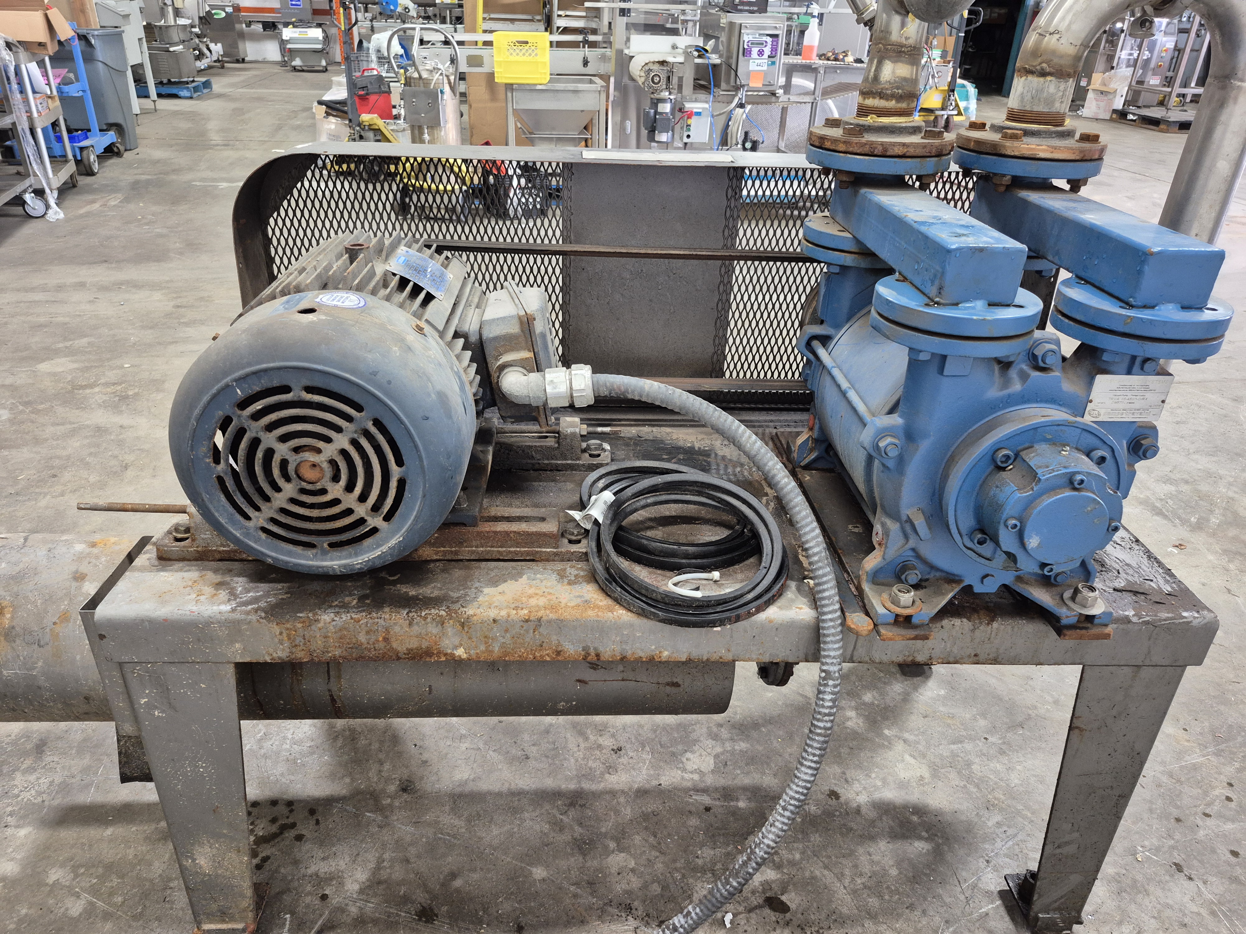 Used Premier Fluid Systems Liquid Ring Vacuum Pump
