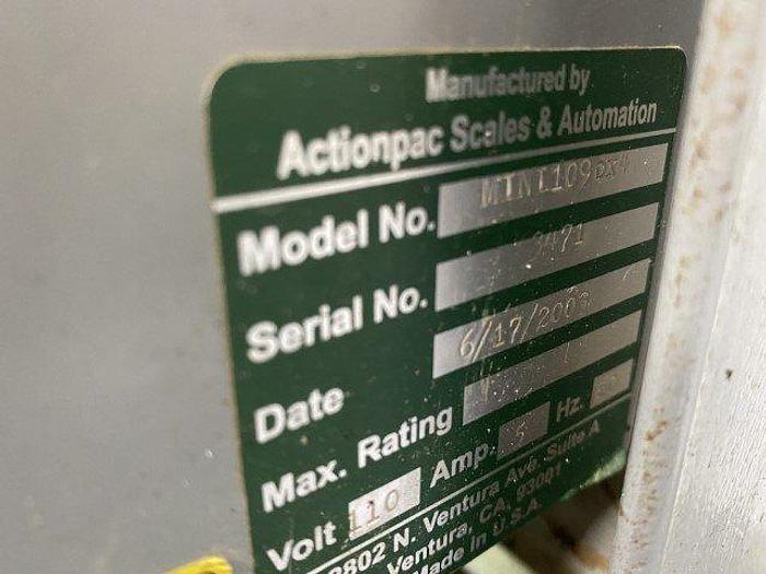 Used Actionpac 4-Lane Linear Netweigh Filler