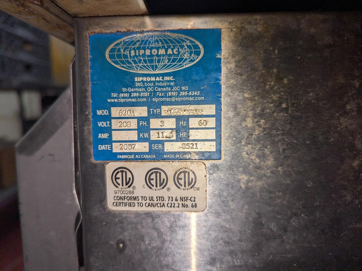 Used Sipromac Double-Chamber Vacuum Sealer Machine