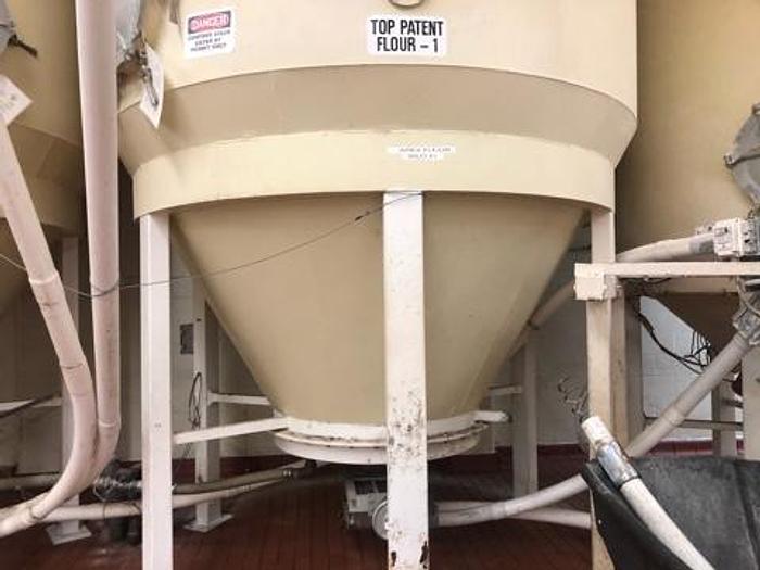 Used Grain Bins with Auger System