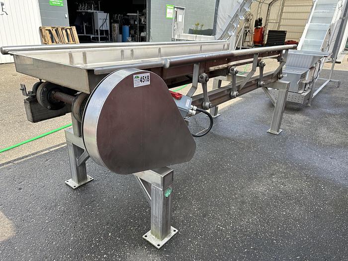 Used Stainless Steel Shaker Conveyor