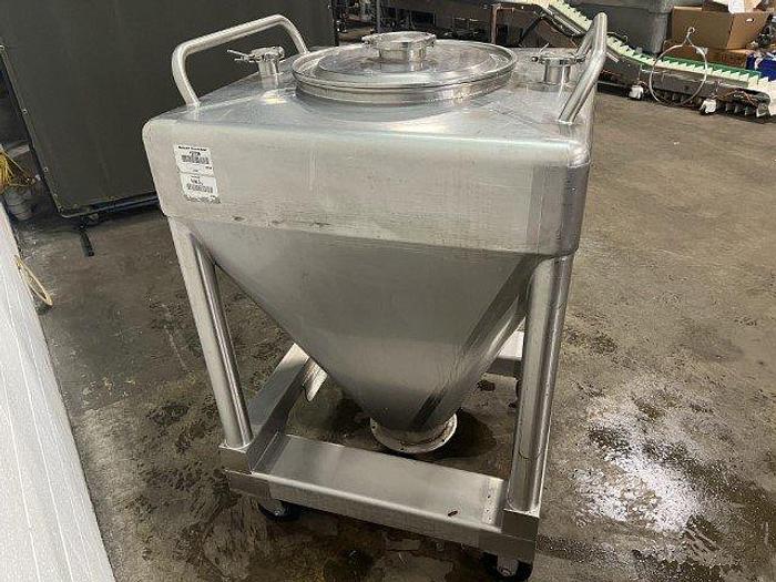 Used SS 10 CF Charge Tote Bin