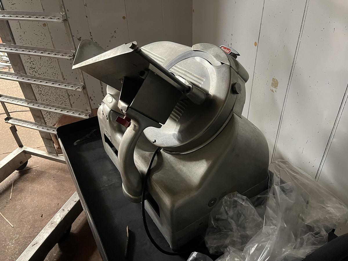 Used Berkel Gravity Feed Meat Slicer