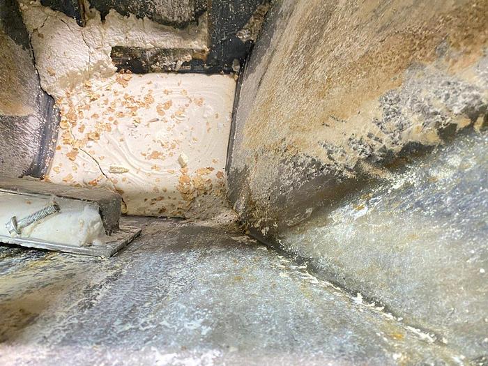 Used Nishimura Divide Hopper with Kice Airlock