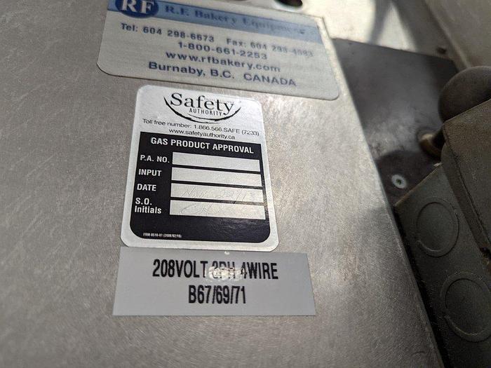 Used Revent 135 Gas Oven