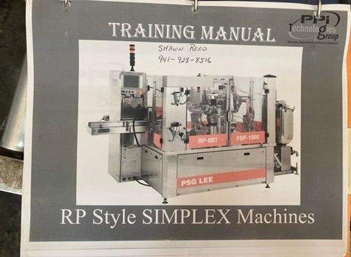 Used LeePack RP Simplex Rotary Fill Seal Machine