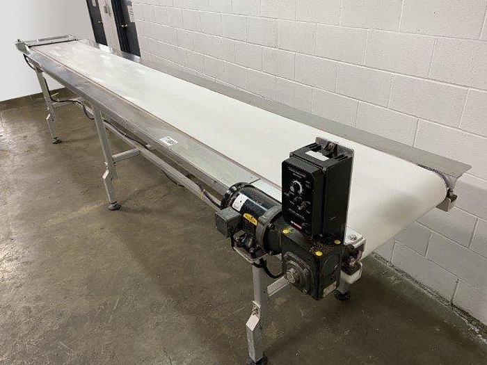 Used 15' Flat Belt Conveyor