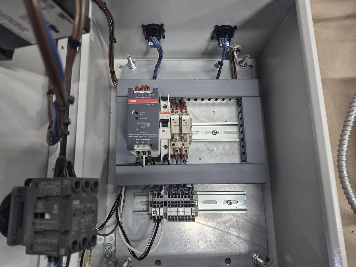 Used Dual Unit Heater System w/ Thermostat & C02 Detector