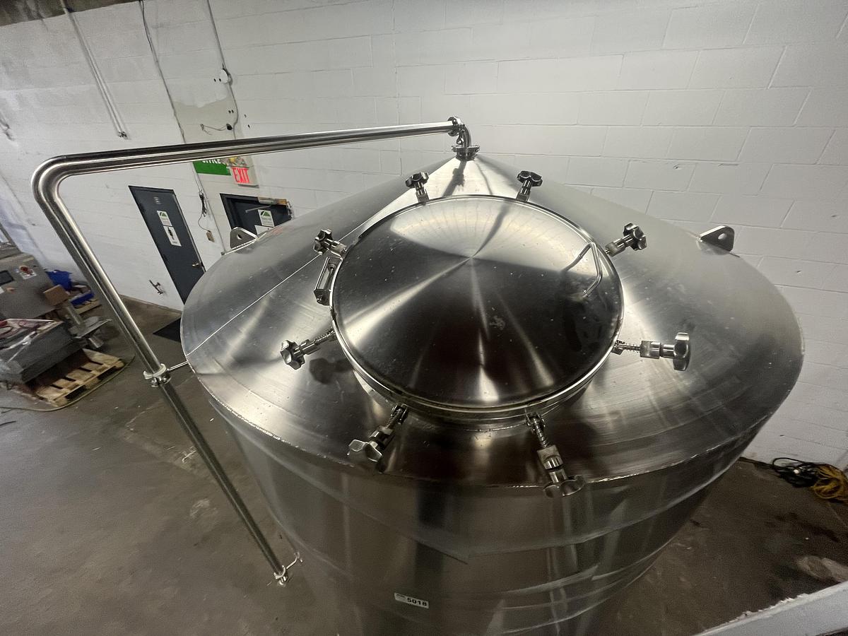 Used Sidmac 7000 Liter Jacketed Tank 