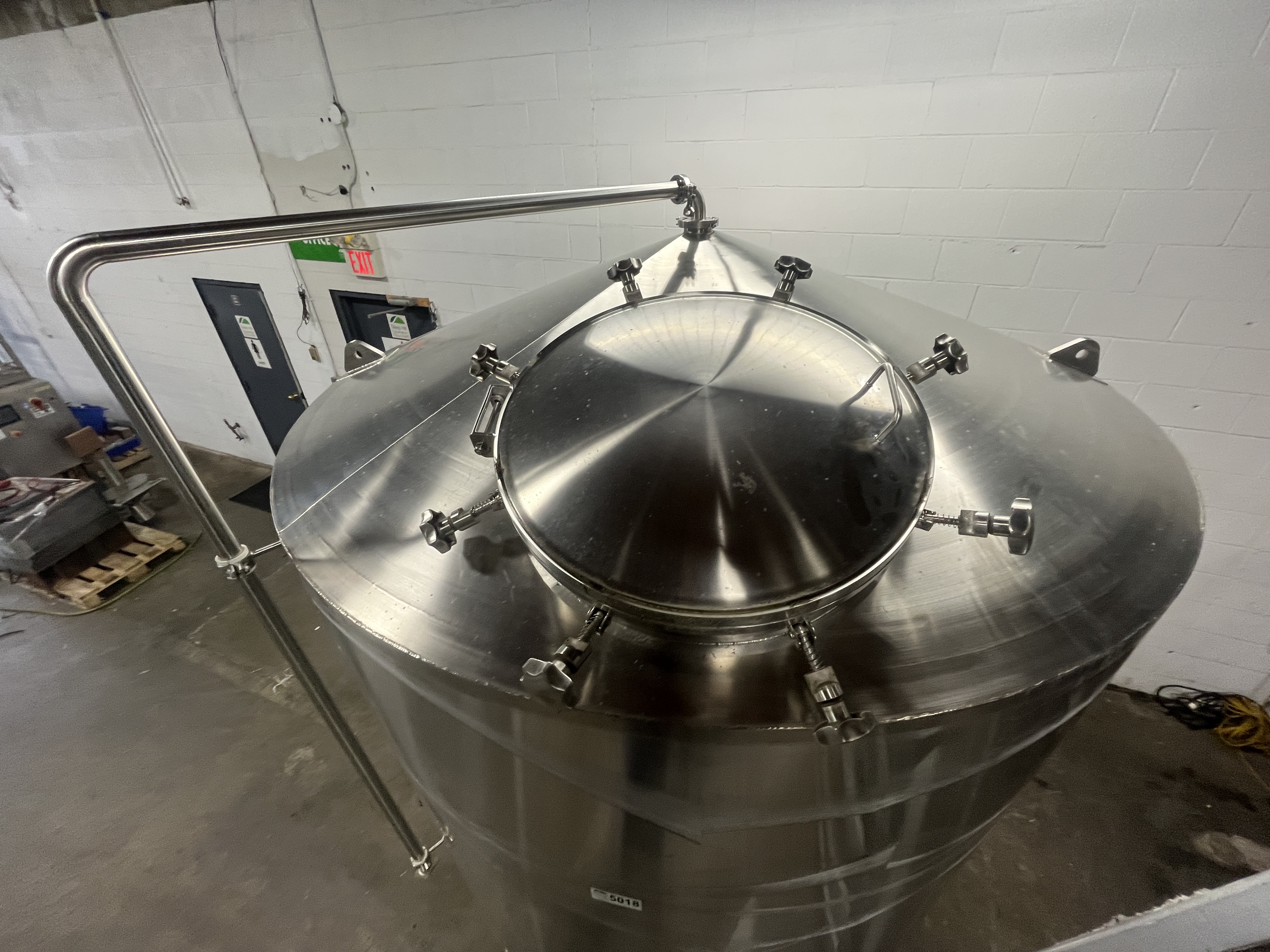 Used Sidmac 7000 Liter Jacketed Tank 