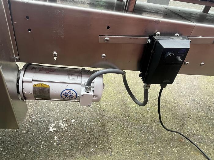 Used 17'L Inclined Modular Conveyor